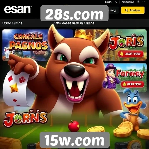 Comparativo entre jogos disponíveis em 28s.com